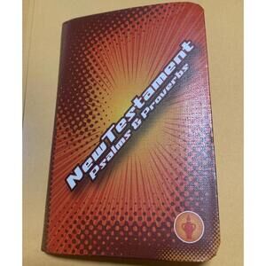 Pocket Bible ESV Gideons New Testament Psalms Proverbs Orange Yellow